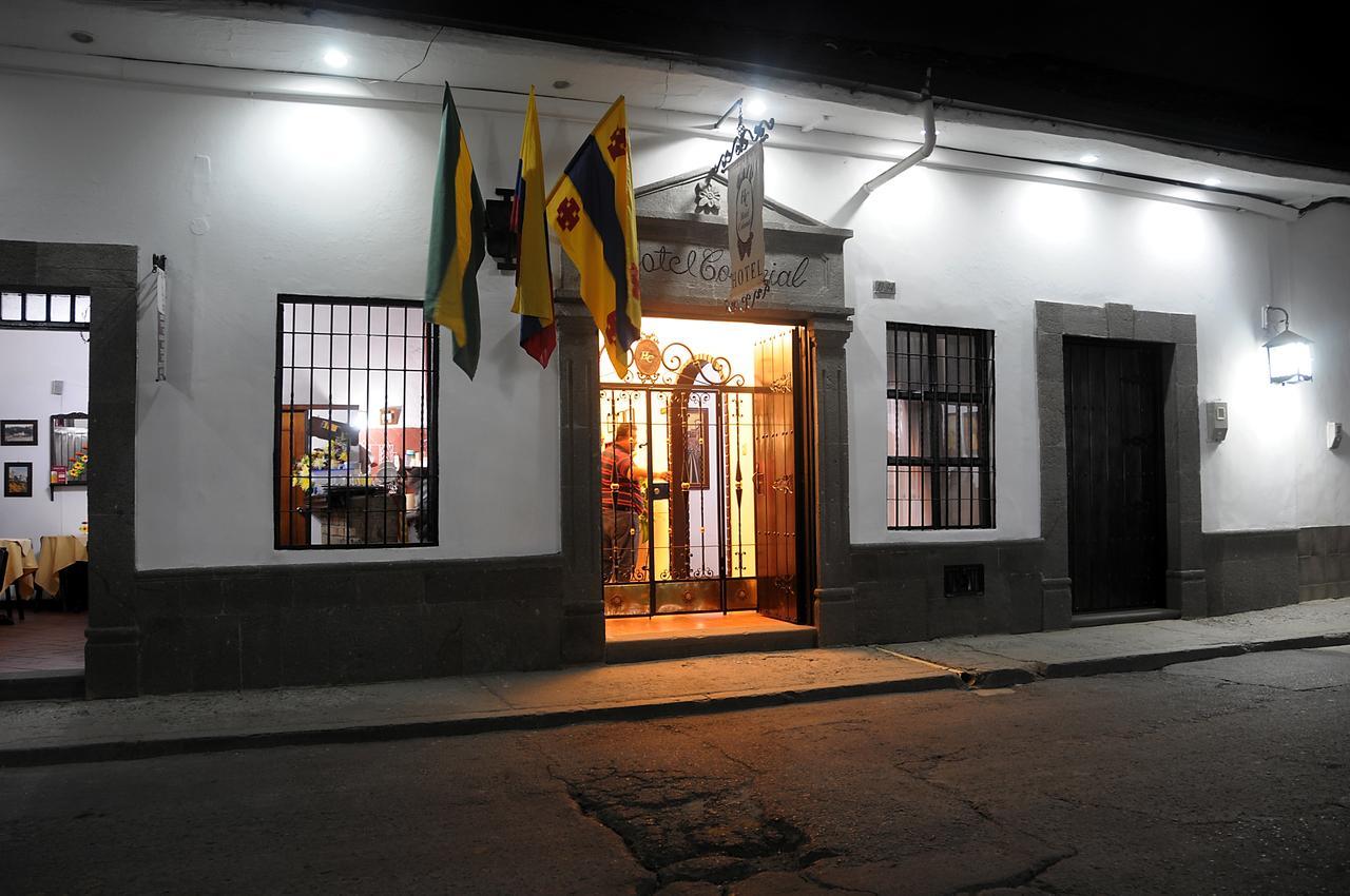 Hotel Y Restaurante Colonial Popayan Exterior photo